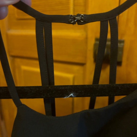 Black, back strapped halter - Picture 3 of 8